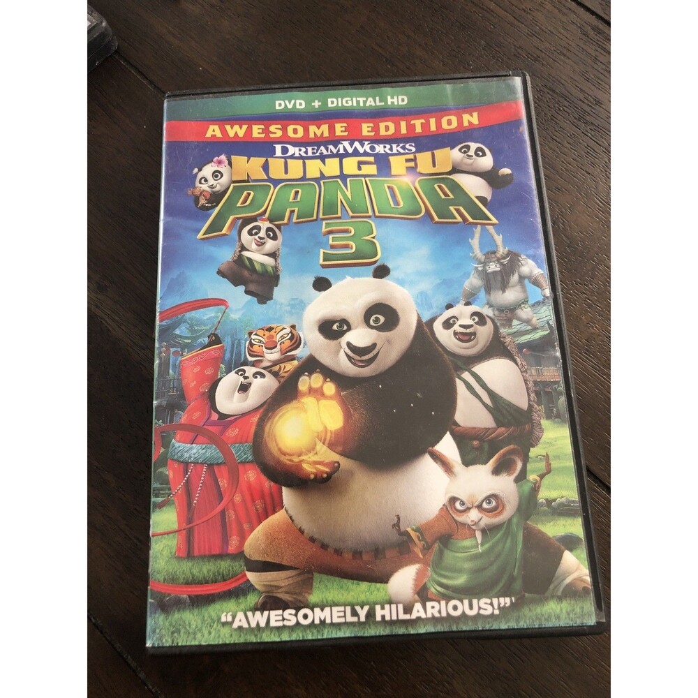 Kung‎ Fu Panda 3 DVD DreamWorks Awesome Edition